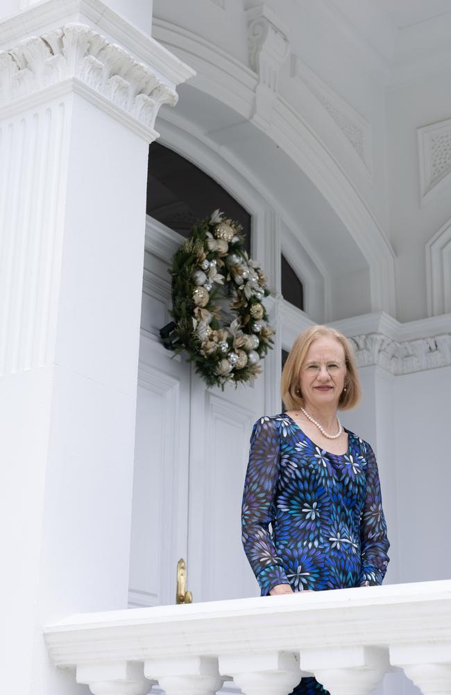 New Governor Jeannette Young at Government House. Picture: David Kelly