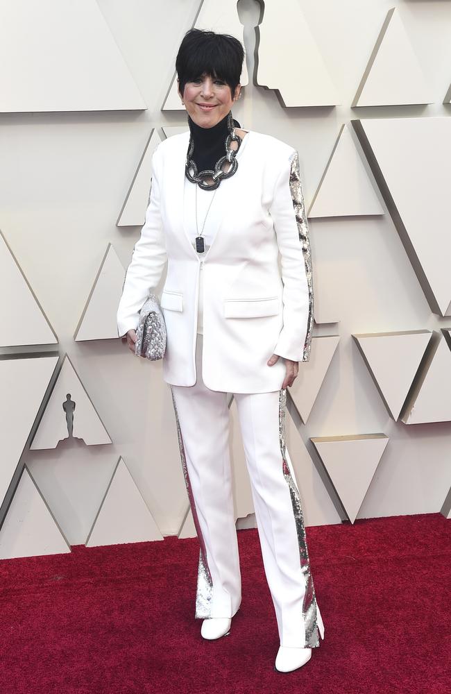 Diane Warren arrives at the Oscars on Sunday, Feb. 24, 2019, at the Dolby Theatre in Los Angeles. (Photo by Jordan Strauss/Invision/AP)