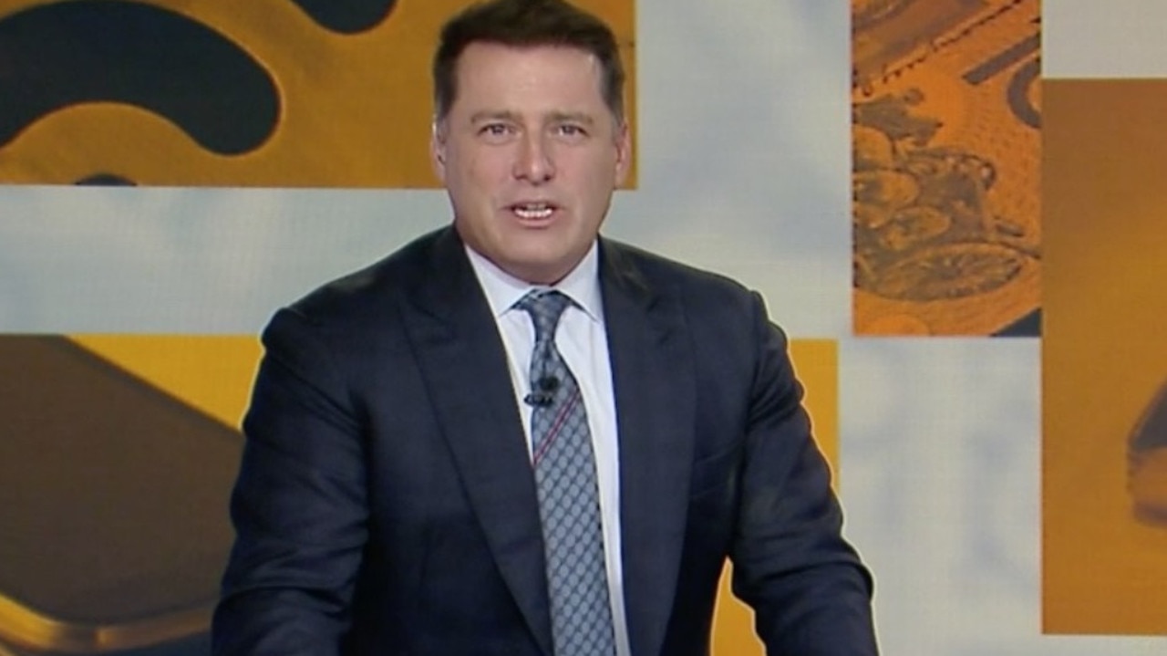 How am I in this with someone like Karl Stefanovic? Picture: Today