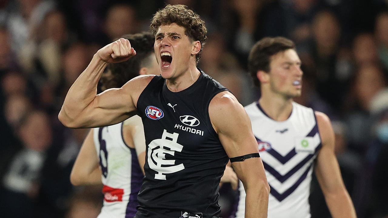 Coleman medallist Charlie Curnow is No. 1 in Robbo’s top 50 for 2023.