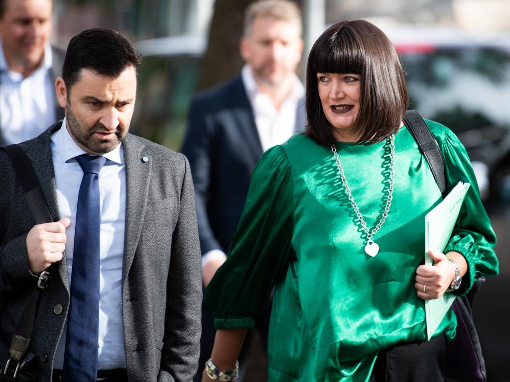 NSW Waratahs CEO Andrew Hore (left) and Rugby Australia CEO Raelene Castle couldn’t please everyone. 