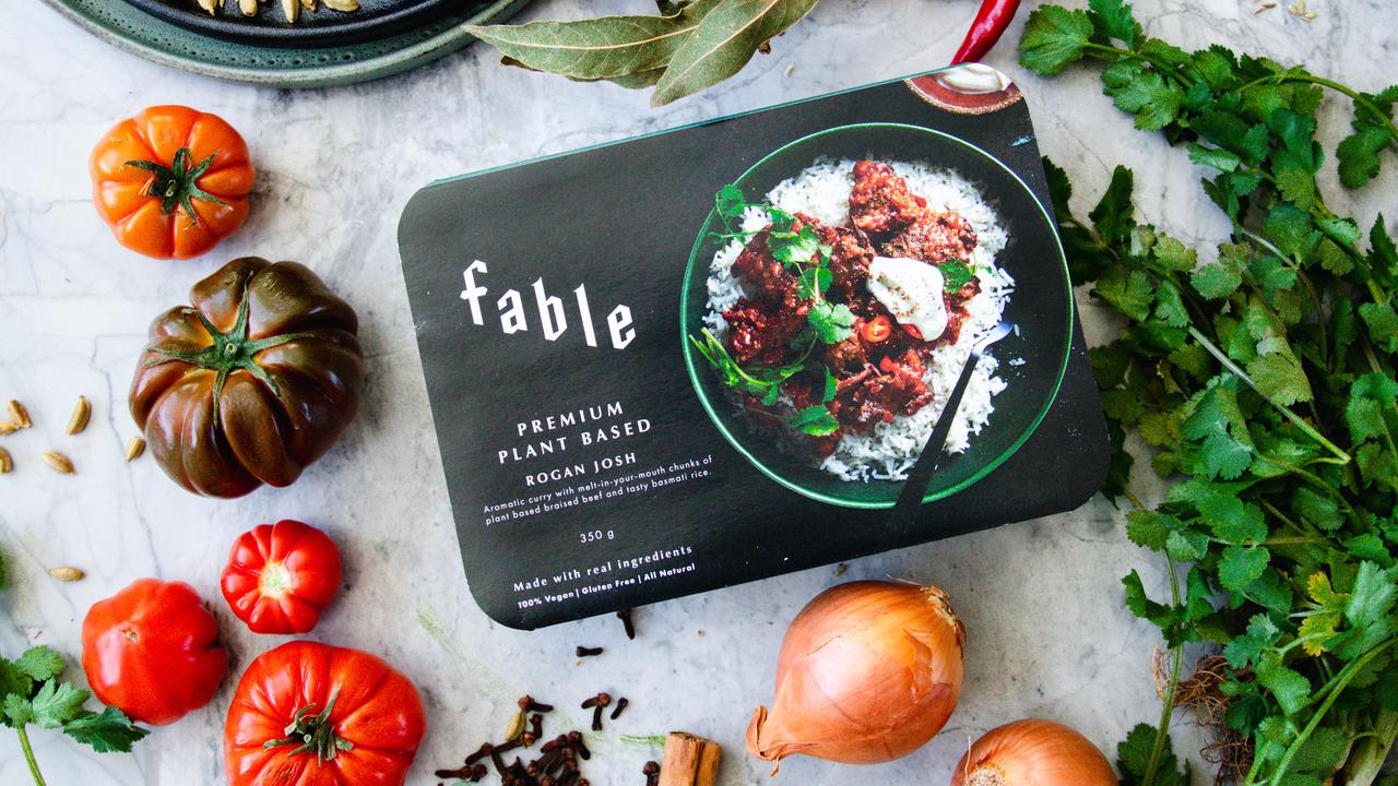 Fable's Rogan Josh ready meal. Picture: Supplied