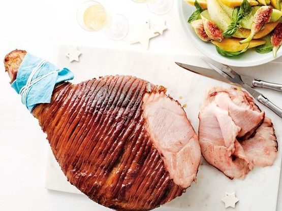 Colin Fassnidge's Christmas ginger beer-glazed ham.