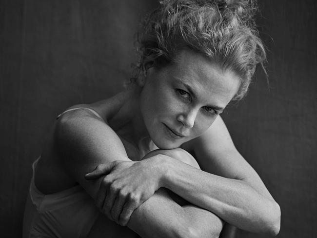 Nicole Kidman for Pirelli’s 2017 calendar. Picture: Peter Lindbergh/EPA/Pirelli