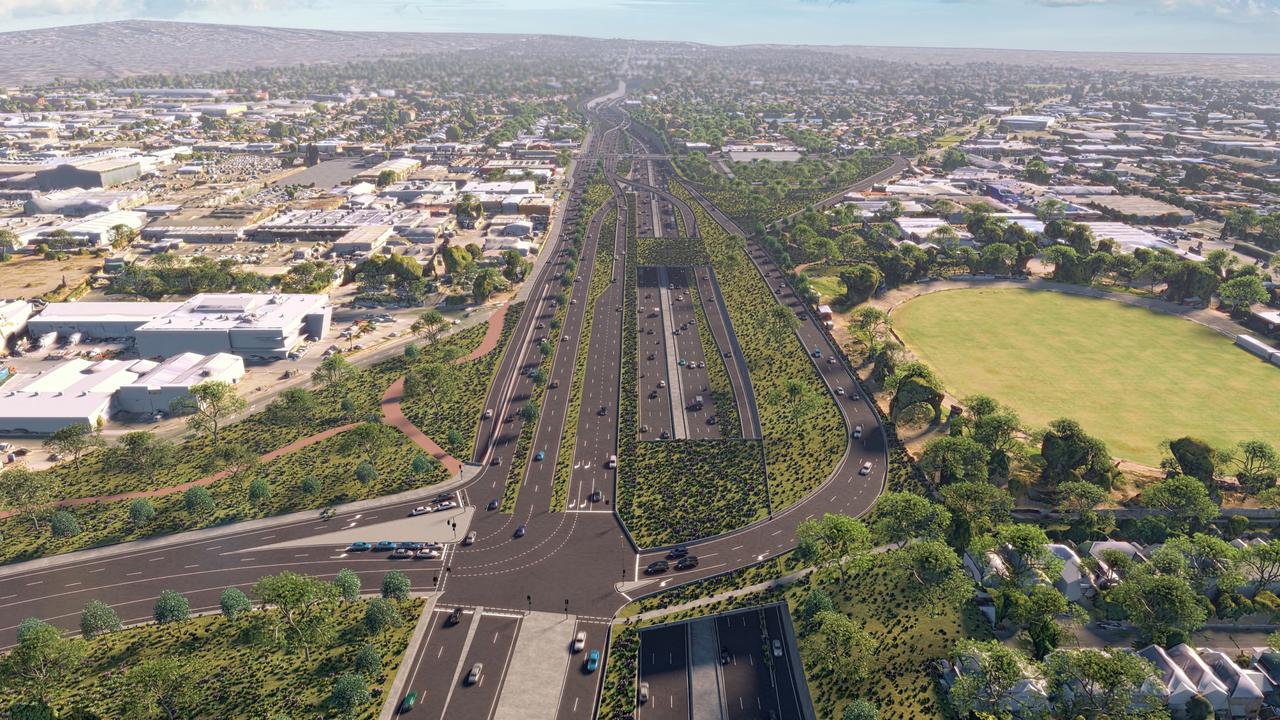 The Malinauskas government redesigned the Torrens to Darlington project.