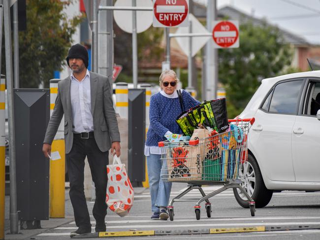 Shopping for groceries is a major source of stress for many. Picture: Jason Edwards