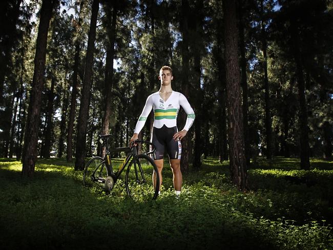  Cyclist Matthew Glaetzer is shooting for a record performance in Mexico.