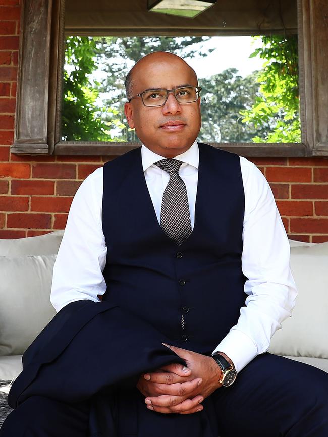 Steel baron Sanjeev Gupta. Picture: John Feder/The Australian.