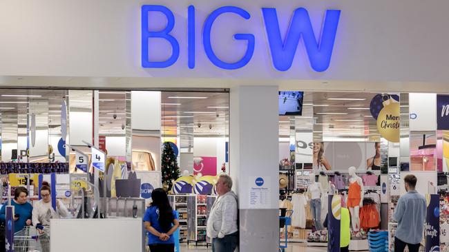 MELBOURNE, AUSTRALIA - NewsWire Photos DECEMBER 7, 2022: Major retailer Big W has come under fire over its Ã¢â¬ÅsexistÃ¢â¬Â pricing after a customer snapped a picture of identical products with different prices.Picture: NCA NewsWire / David Geraghty