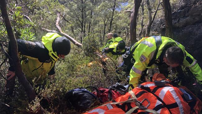 Breaking News Breaking News Rescue of walker near the summit of Cradle Mountain. Pic: RDS Tasmania.