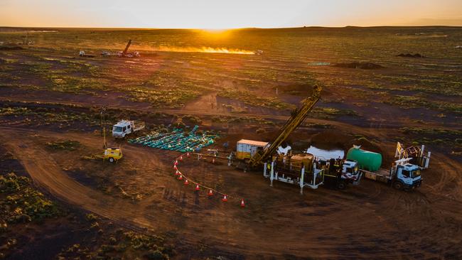 The Hawsons Iron project near Broken Hill in NSW that sits in the Braemar Formation.