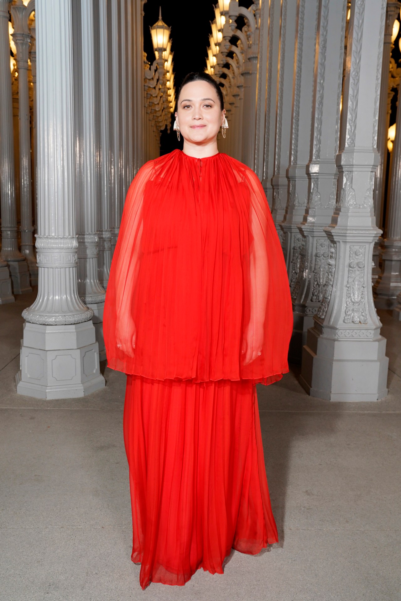 <p>Lily Gladstone wears Gucci at the 2023 LACMA&nbsp;Art + Film Gala.</p>