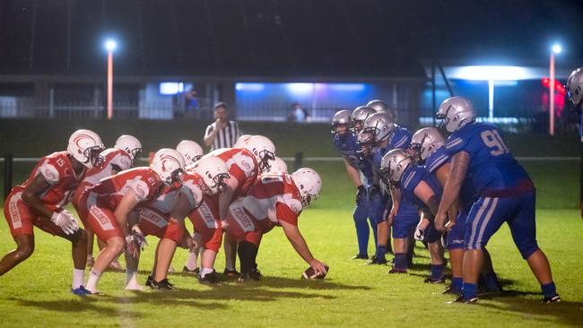 Mackay Gridiron vs Townsville Cyclones at West Tiger Park Walkerston. Saturday 20 January 2024 Picture:Michaela Harlow