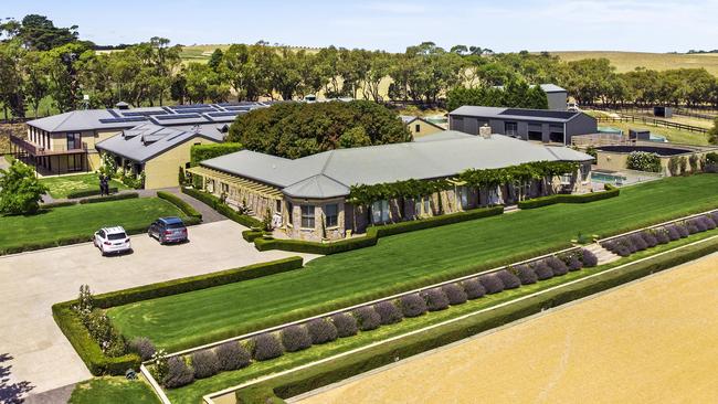 Buyers came from across Australia and overseas to inspect the luxury property and horse training facility in Bellarine, which sold within weeks.