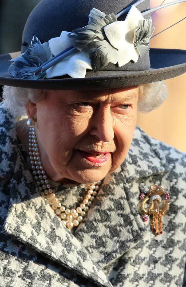 The Queen must now deal with the royal family’s private problems without her husband by her side. Picture: Lindsey Parnaby / AFP