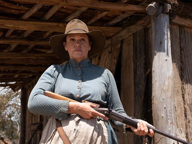 Supplied image of Leah Purcell in The Drover's Wife