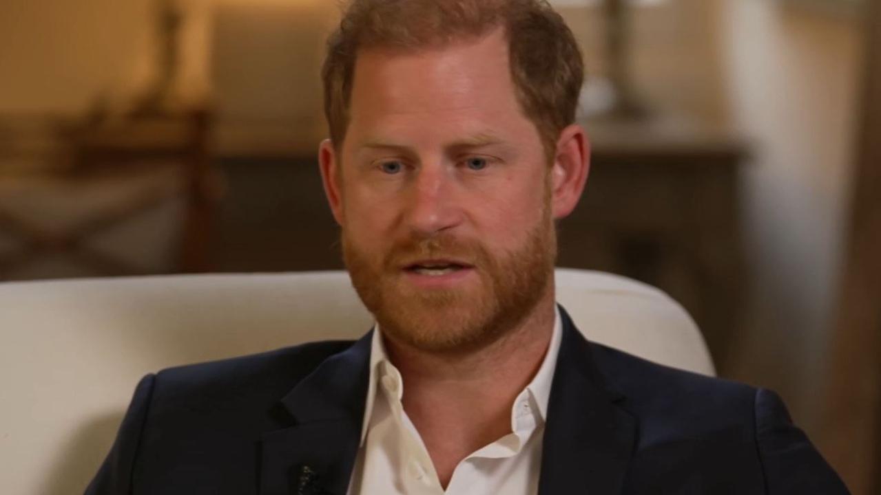 Prince Harry said he could not bring his family back to the UK due to security concerns. Picture: BBC.