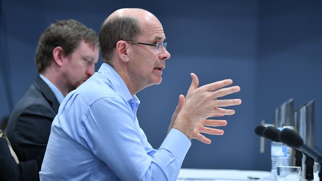 Professor George Williams during a Parliamentary Joint Committee in 2019.