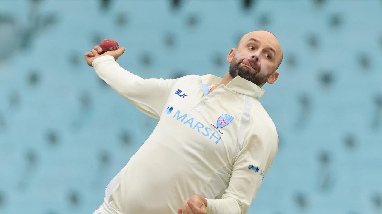 Nathan Lyon was on fire at the SCG on Thursday.