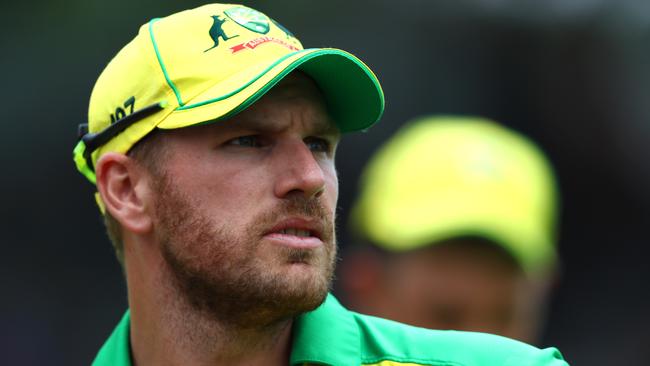 Aaron Finch was praised for his captaincy at the World Cup in England. Picture: Getty Images