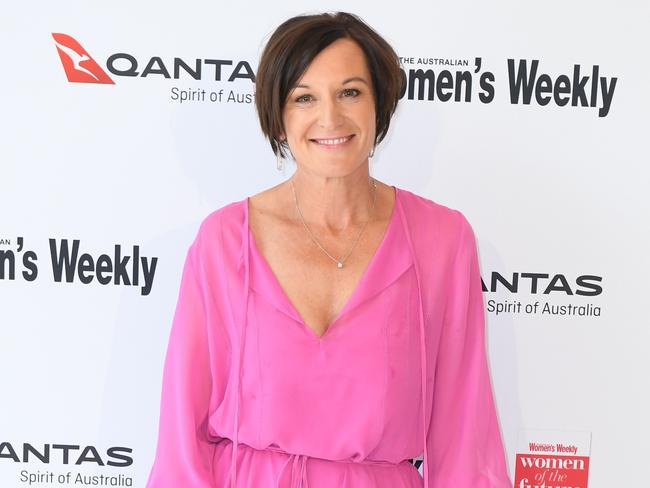 Cassandra Thorburn looking glamorous at the Women of the Future Awards in Sydney. Picture: Belinda Rolland