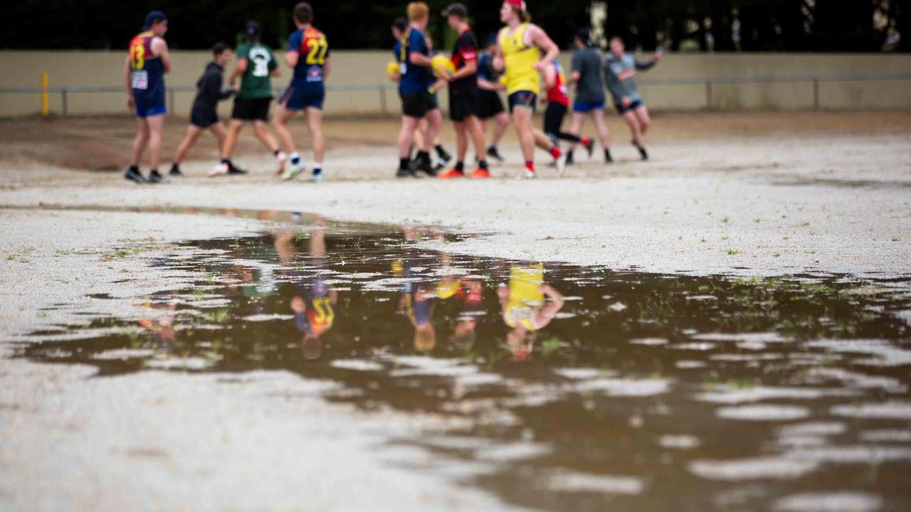 Tasmania Football Club first Community event at Queenstown Football Club. Picture: Jasper Da Seymour