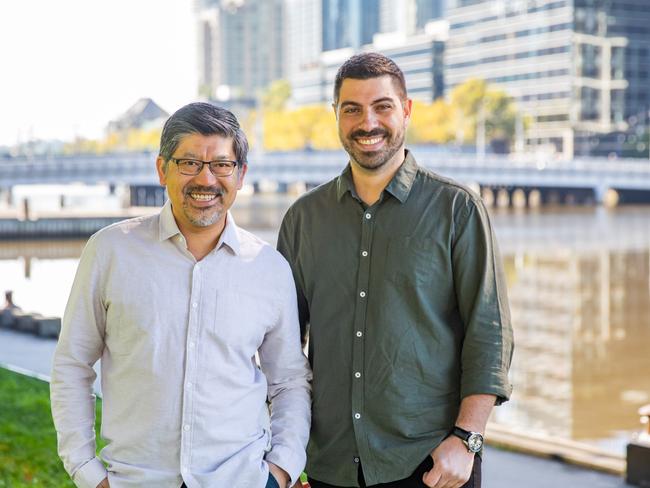 Preezie cofounders Quoc Nguyen (L) and Michael Tutek (R). Source: Supplied.