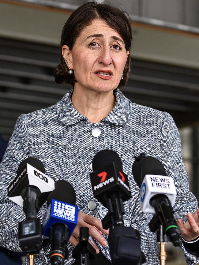 NSW Premier Gladys Berejiklian. Picture: NCA NewsWire/Flavio Brancaleone