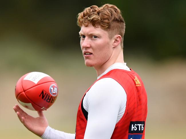 Matt Rowell starred in Gold Coast’s two pre-season games. Picture: Matt Roberts/AFL Photos/via Getty Images