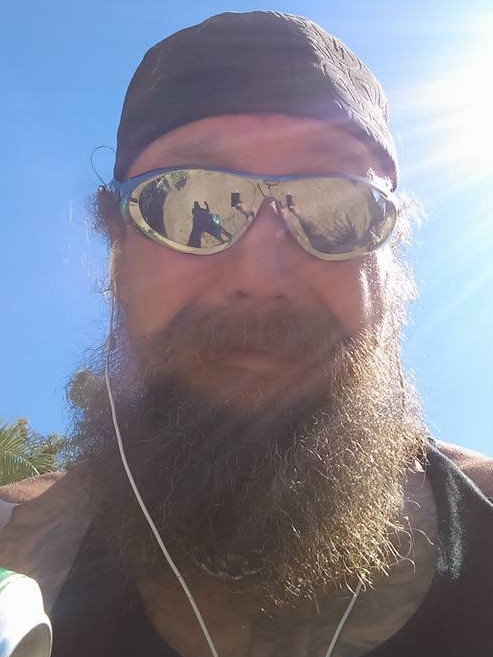 Maryborough man Christian Sales, 43, used a taser to rob his protein bar delivery guy in October 2020. Picture: Facebook