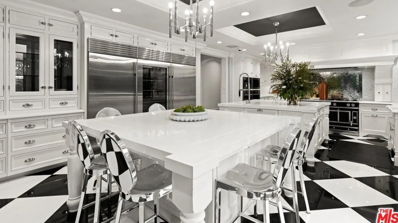 During the filming of their reality series, the kitchen served as a common meeting place for the family. Picture: Realtor