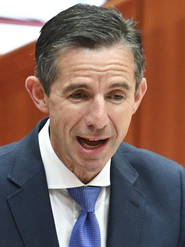 Simon Birmingham. Picture: NewsWire/Martin Ollman