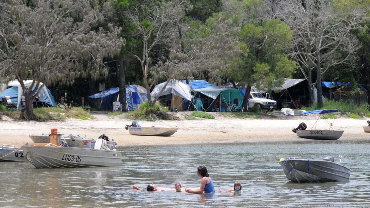 Camping at Inskip Point. File photo Craig Warhurst / The Gympie Times