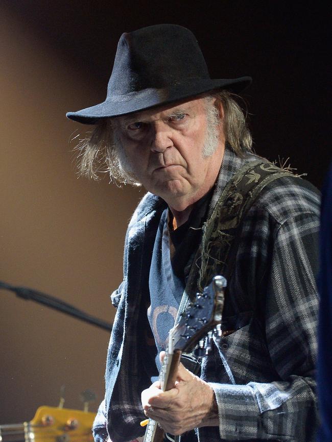 Neil Young. Picture: Getty Images