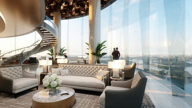 Had The Star’s proposal only ­included a Ritz-Carlton hotel and not also 35 storeys of luxury ­apartments, it wouldn’t have been so contentious. Picture: Concept image supplied