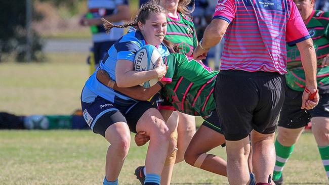 Mackay Rugby Union has held a very successful 2024 women’s competition in a far more structured format than previous years. Picture: Supplied.