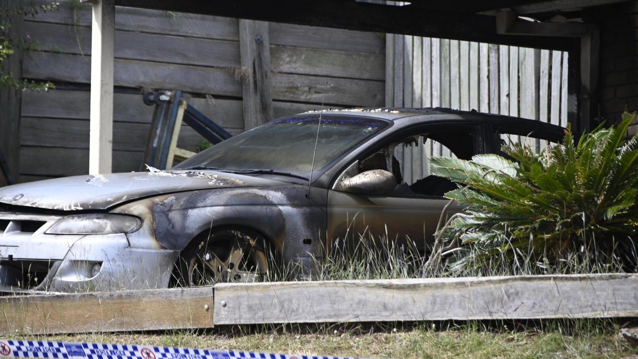 MYSTERY BLAZE: Investigations are underway following a fire at a Darling Heights home which broke out in the early hours of Saturday morning. Picture: Bev Lacey