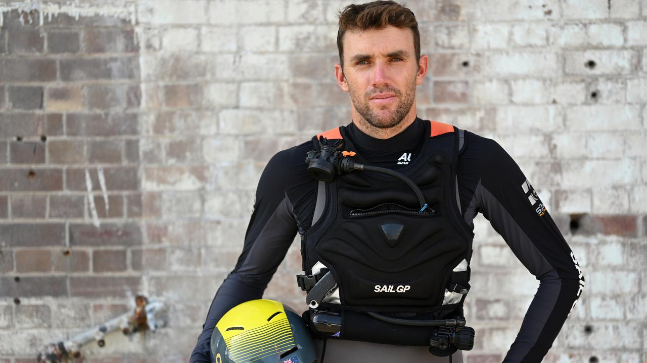 Jason Waterhouse has been a member of the Australian SailGP team from the start.