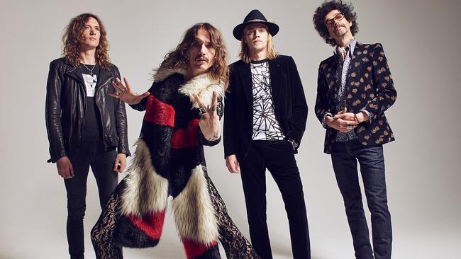 UK band The Darkness release album Easter is Cancelled. Picture: Simon Emmett, supplied