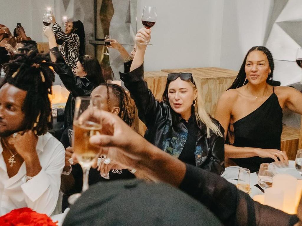 Basketball star Liz Cambage parties with Bianca Censori, Kanye West in  Miami | Herald Sun