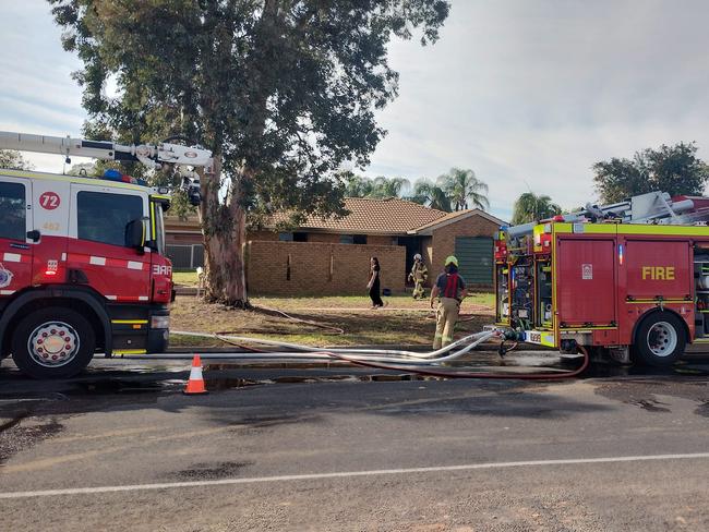 The CFA and FRV had the fire under control quickly after receiving the triple-0 call. Picture: Facebook