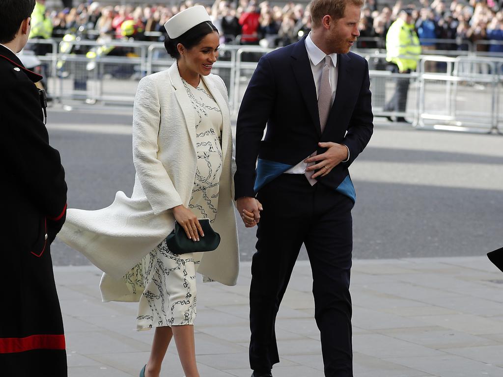 Rumours of a home birth for Meghan, Duchess of Sussex are unconfirmed, as is all other baby-related news. Picture: AP Photo/Frank Augstein, FILE