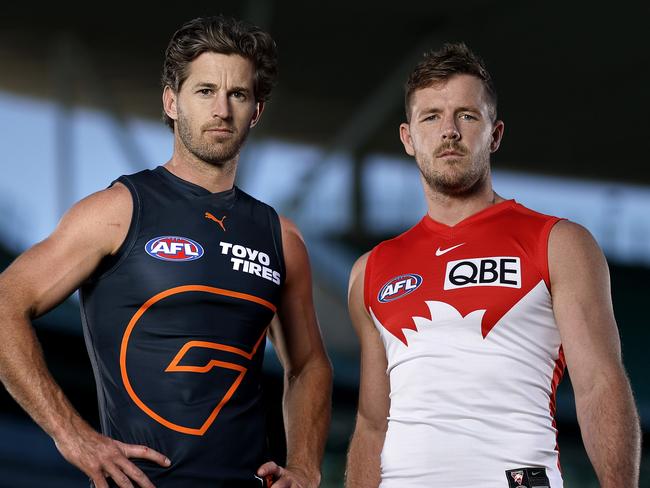 Ward will appear in his 19th final when the Giants take on the Swans on Saturday. Picture: Phil Hillyard