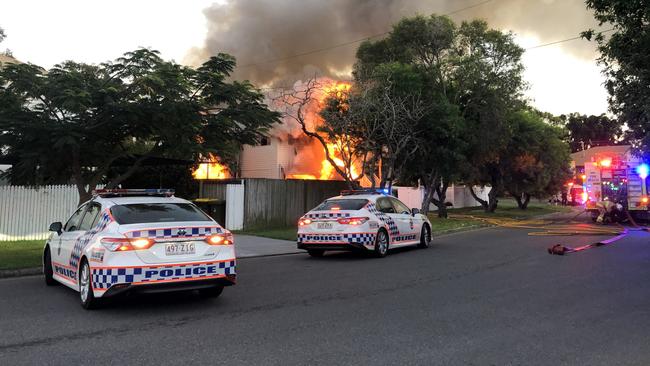 The house fire in Brisbane’s Wooloowin in May 2021