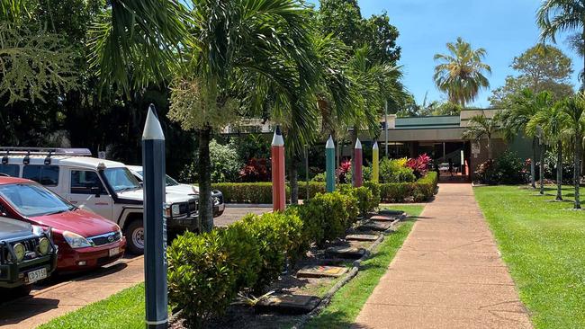 Alyangula school has a welcoming entrance for students. Picture: NT Department of Education website