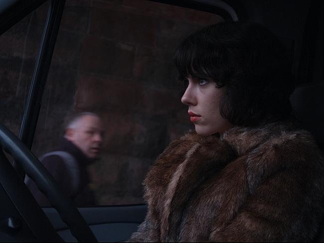 Scarlett Johansson in a scene from Under the Skin.