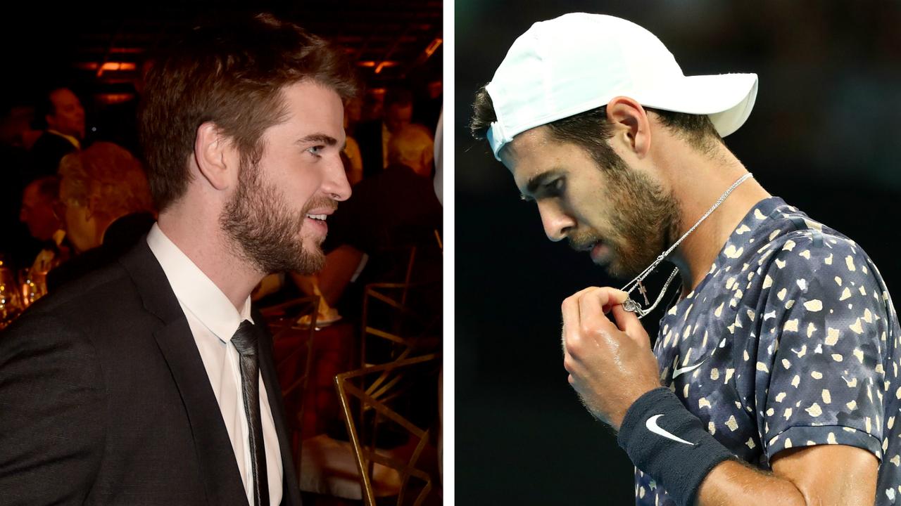 Liam Hemsworth... or Karen Khachanov?