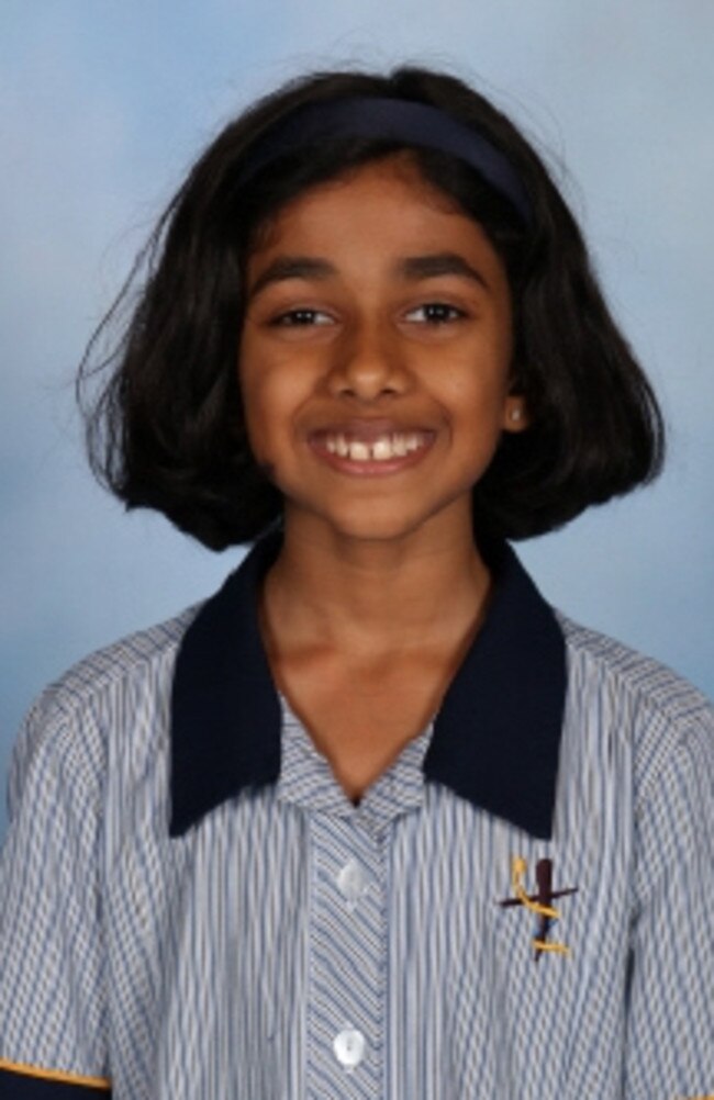 Shruti, Grace Lutheran Primary School Captain, Picture: Contributed