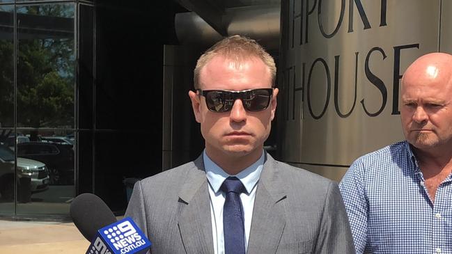 Paramedic Bradley Gerard O'Neill outside Southport Magistrates Court. Picture: Lea Emery