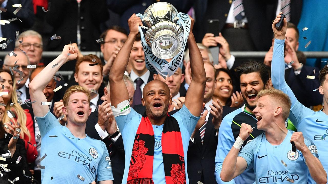 Manchester City have completed the first ever English domestic treble.